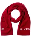 Givenchy Dnu Pack  Wool Scarf In Red