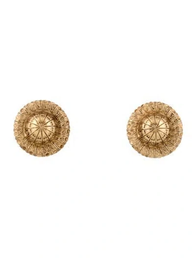 Pre-owned Givenchy Dome Clip-on Earrings In Multicolor