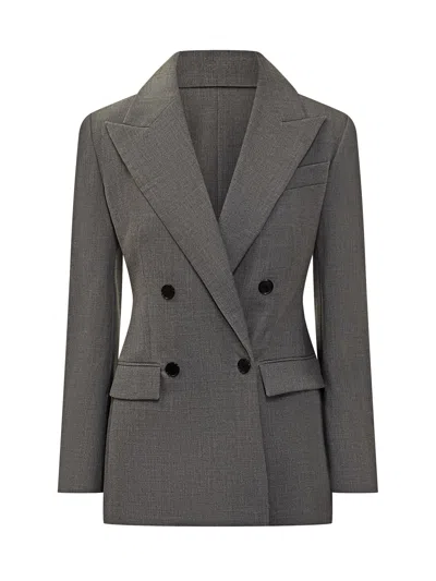 Givenchy Doppio Blazer - Medium In Medium Grey