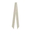 Givenchy Dot Printed Silk Scarf In Neutral