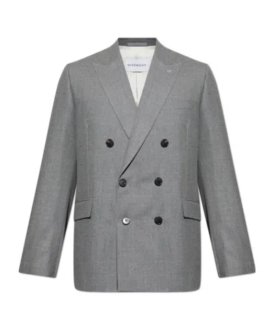 GIVENCHY GIVENCHY DOUBLE BREASTED BUTTON-UP BLAZER