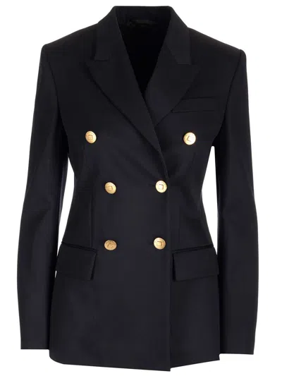 Givenchy Double-breasted Blazer Jackets Blue