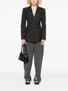 Givenchy Double-breasted Button Jacket In Black