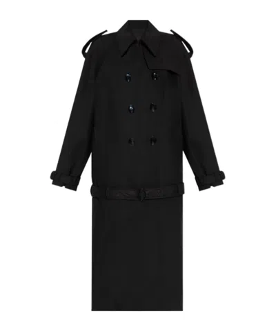GIVENCHY GIVENCHY DOUBLE-BREASTED BELTED COAT