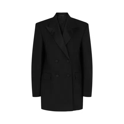 Pre-owned Givenchy Double Breasted Jacket 'black' | Women's Size 36