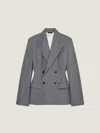 Givenchy Double Breasted Jacket In Wool