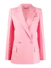 Givenchy Double Breasted Tailored Blazer In Pink