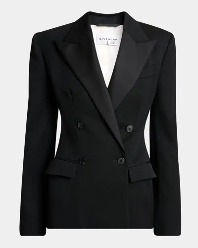 GIVENCHY DOUBLE-BREASTED TUXEDO JACKET