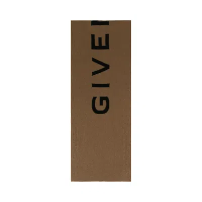 Pre-owned Givenchy Double Face 4g Logo Scarf 'havana/black' | Brown | Men's Size Onesize