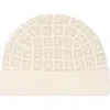 Givenchy Knit Double Face Beanie In Neutral