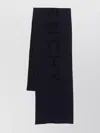 Givenchy Double Face Rectangular Scarf With Reversible Design In Blue