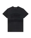 Givenchy Double Layer T-shirt In Faded Black