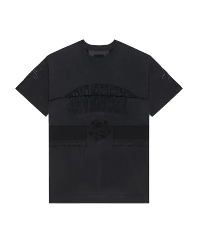 Givenchy Double Layer T-shirt In Faded Black
