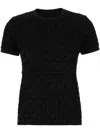 Givenchy Double-layered Cotton T-shirt In Black