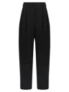 Givenchy Womens Grey Mix Low-rise Straight-leg Wool Trousers In Black