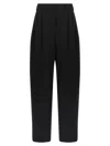 Givenchy Womens Grey Mix Low-rise Straight-leg Wool Trousers In Black