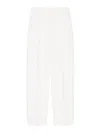Givenchy Trousers Straight Notched Lapels In White