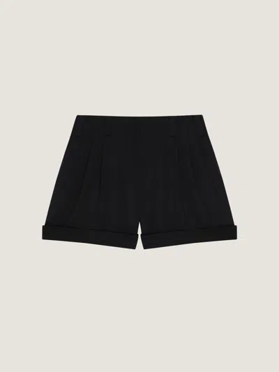 Givenchy Double Pleat Shorts In Wool