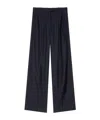 Givenchy Double Pleat Striped Pants In Wool In Multi