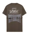 Givenchy Double-sided Logo T-shirt In Brown
