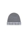 Givenchy Double-sided Wool Cap In Light Gray