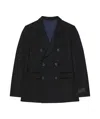 Givenchy Double-sided Wool Suit Coat In Black