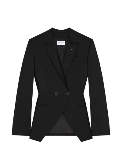 GIVENCHY DOUBLE-BREASTED WOOL BLAZER