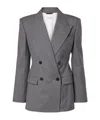 Givenchy Double Breasted Jacket Tuxedo In Gray