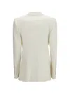 Givenchy Double-breasted Wool Blazer In Neutral