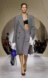 Givenchy Double-breasted Wool Coat In Gray