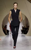 Givenchy Double-breasted Wool Vest In Black