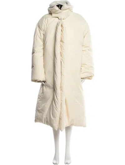Pre-owned Givenchy Down Coat In Neutrals