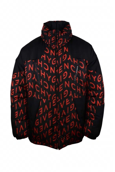 Givenchy Down Jacket In Black