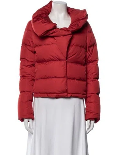 Pre-owned Givenchy Down Jacket In Red