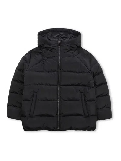 Givenchy Kids' Down Jacket With Hood In Black