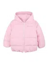 Givenchy Logo-embroidered Puffer Jacket In Pink
