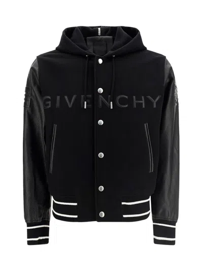 Givenchy Down Jackets In Black