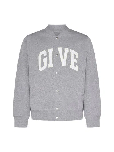 Givenchy Down Jackets In Gray