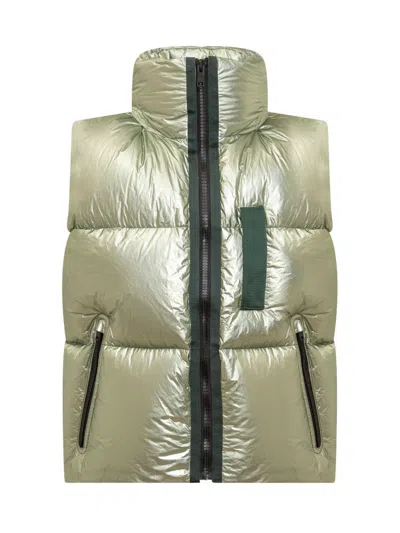 Givenchy Down Vest Garment In Green