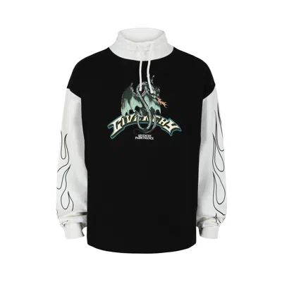 Pre-owned Givenchy Dragon Print Sweatshirt 'black/white' | Men's Size Xs