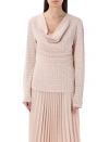 Givenchy 4g-jacquard V-neck Top In Pink