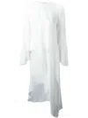 Givenchy Draped Asymmetric Blouse In White