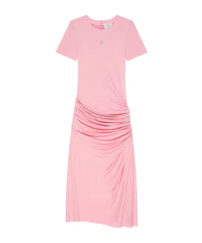 GIVENCHY GIVENCHY 4G LIQUID DRAPED DRESS