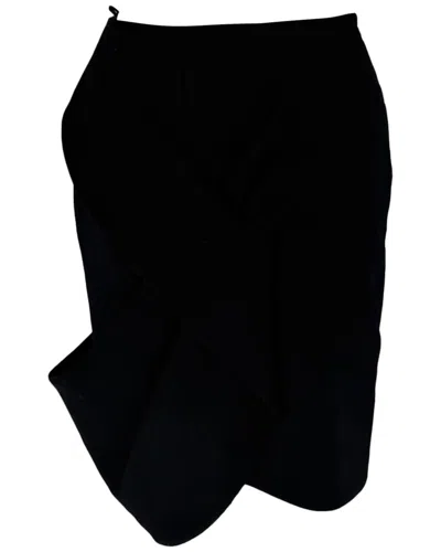 Pre-owned Givenchy Draped Pencil Skirt, Size Eu 36 (authentic Pre-loved)