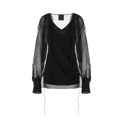 GIVENCHY GIVENCHY DRAPED SHIRT