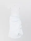Givenchy Draped Waist Midi Dress
