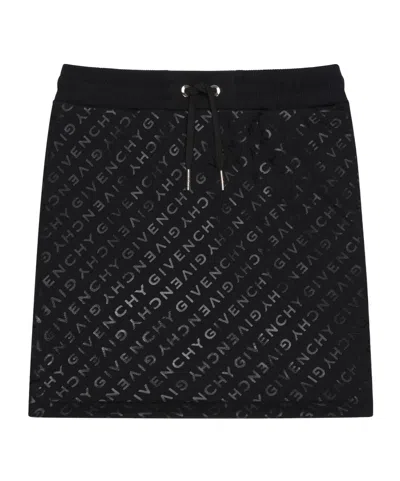 Givenchy Drawstring Detail Skirt In Black