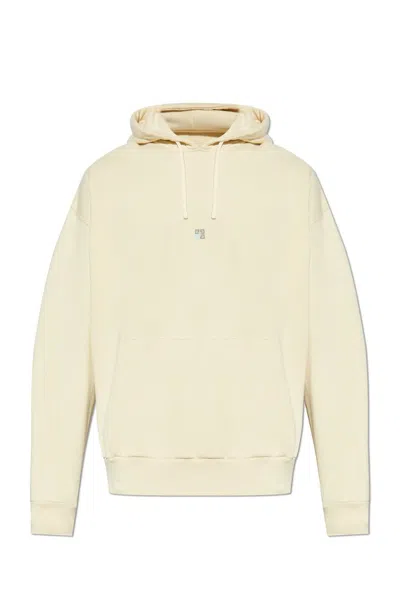 Givenchy Drawstring Hoodie In Beige