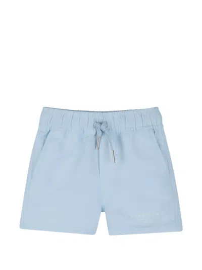 Givenchy Kids' Drawstring Pocket Swim Shorts In Blue