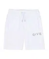 Givenchy Drawstring Shorts In White